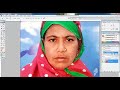 How to using  Adobe photoshop Make passport size photo - Mst Amina