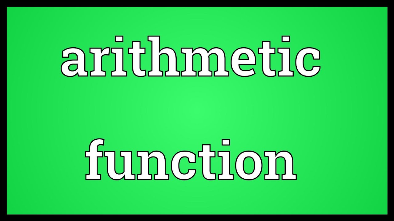 Function fields