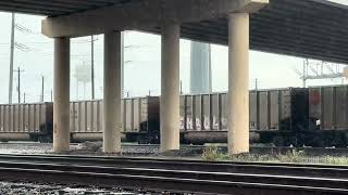 BNSF ES44AC #6079 Leads Long Coal in Rosenberg: Part 1
