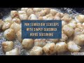 Mouthwatering Pan Seared Bay Scallops with Simply Seasoned Herbs Seasoning