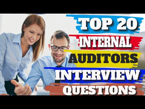 Top 20 Interview Questions For Internal Auditors And Answers