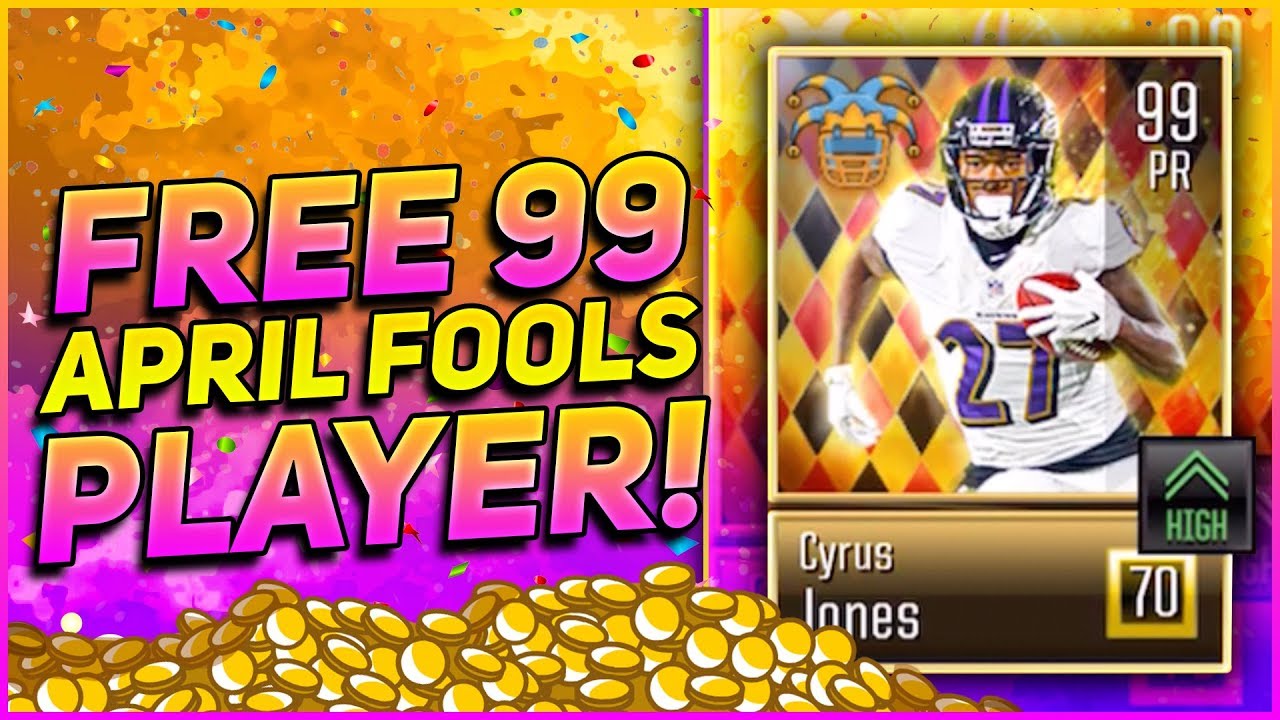 HOW TO GET FREE 99 OVR APRIL FOOLS MASTER!! - MADDEN MOBILE