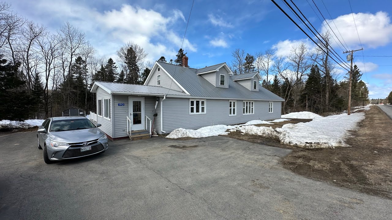 Cape home in Oakfield Maine in excellent condition with many upgrades