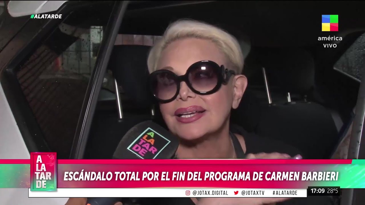 🔴Carmen Barbieri y el abrupto fin de su programa: 