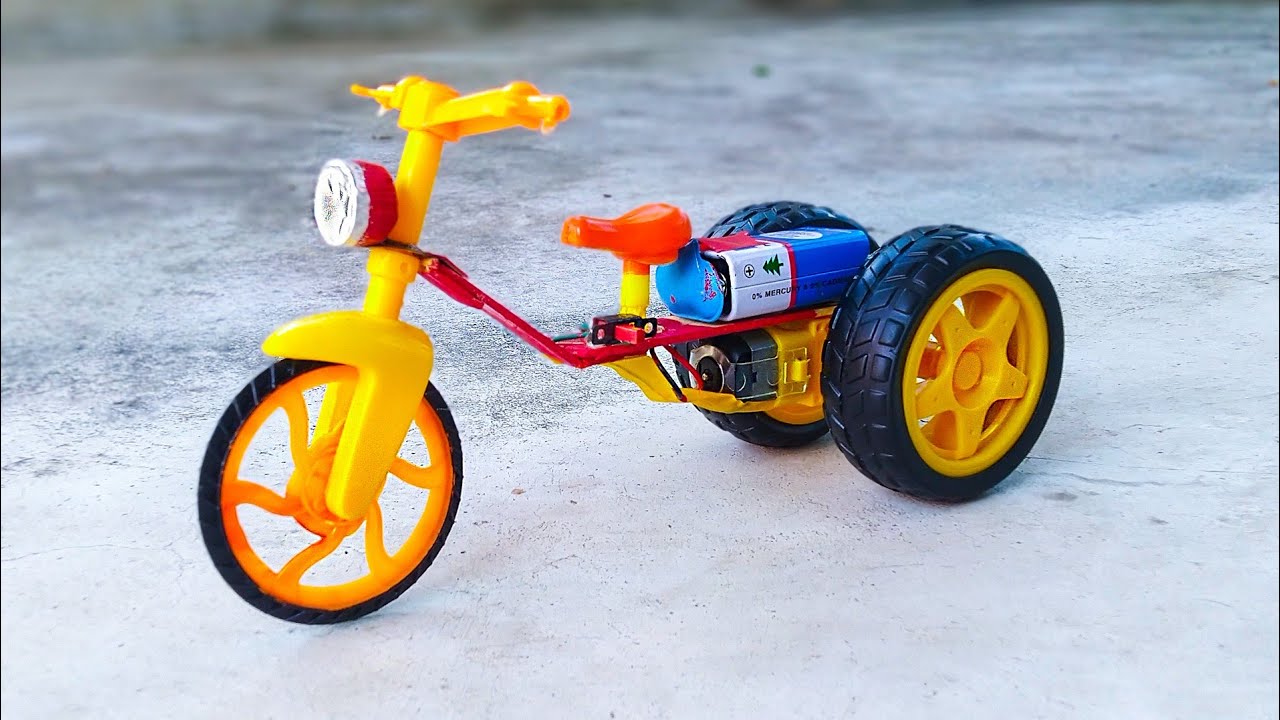 Motor Se Electric Cycle Kaise Banate Hai Battery Cycle Banane Ka Easy