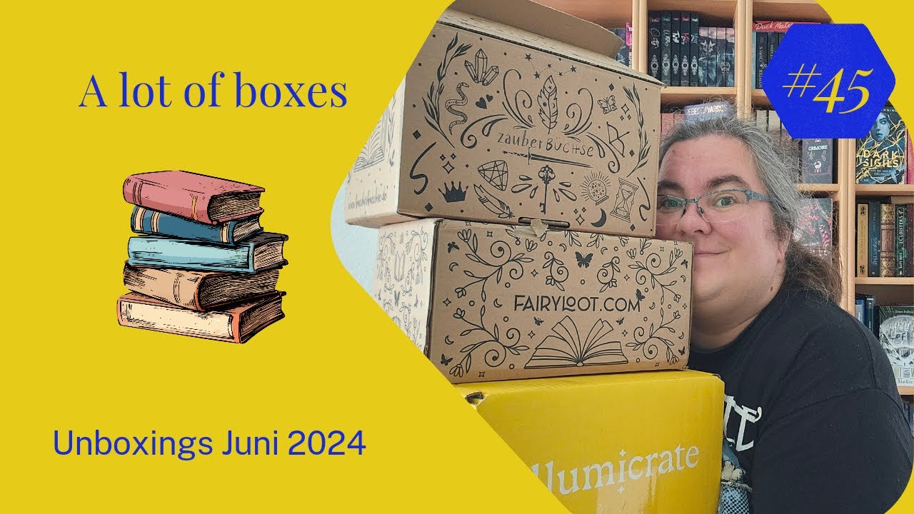 UNBOXING 📦 Zauberbüchse/Schmökerbox/Illumicrate/Fairyloot Juni 2024 / Die Melodie der Buchstaben
