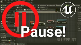 Unreal Engine Pause Game (Tutorial)