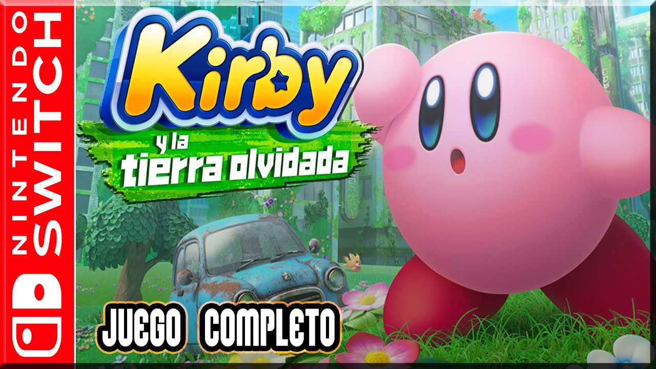 Kirby y la Tierra Olvidada - Juego Completo | Guia 100% - Español (Switch)