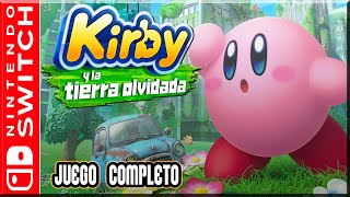 Kirby y la Tierra Olvidada - Juego Completo | Guia 100% - Español (Switch)