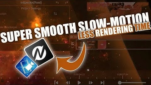 HOW TO SUPER SMOOTH SLOW MO || LESS RENDERING TIME || NODE VIDEO EDITING || NODE VIDEO ANDROID / IOS