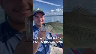 Carolina Rig success! Guest from California Lands PB Bass.