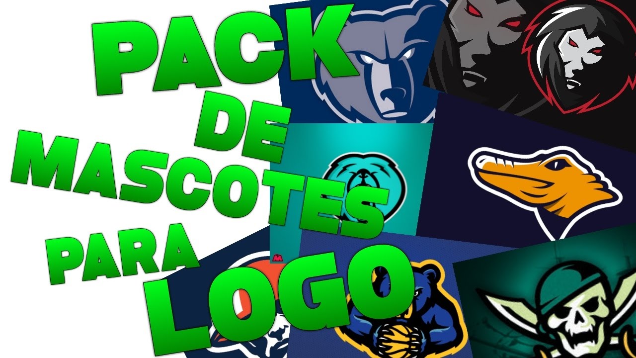 PACK DE MASCOTES PARA LOGO!!! +10!