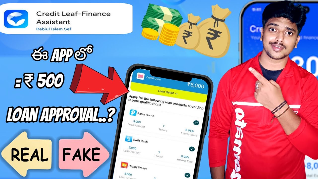 Creditleaf personal loan app telugu 2025 how to apply personal loan apps best top loan apps 