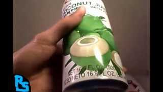 TheReviewSpace Young Coconut Juice with Pulp Review (Thai Asian Canned Drink)