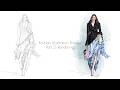 How I Draw a Fashion Illustration in Procreate | Part 2: Rendering | Christian Dior Resort 2027