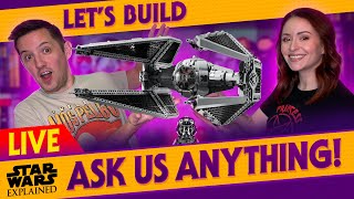 We're Building the LEGO UCS TIE Interceptor! Ask Us Anything!