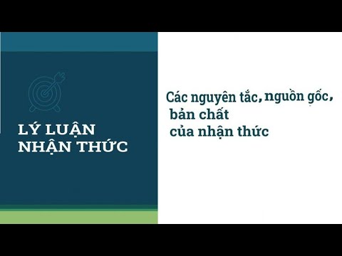 Video [Triết học Mác - Lênin] Chương 2. Nguyên tắc, nguồn... - YouTube