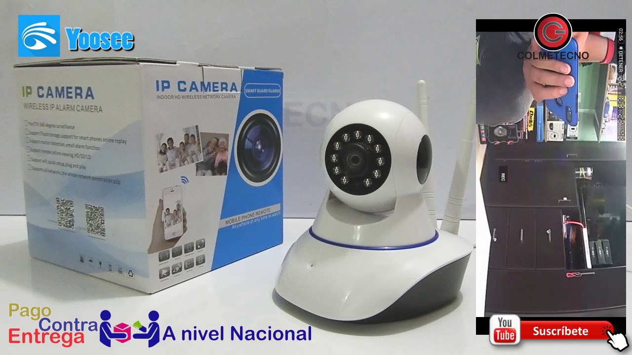 Configuración Cámara IP Wifi Robotica con la App YOOSEE 