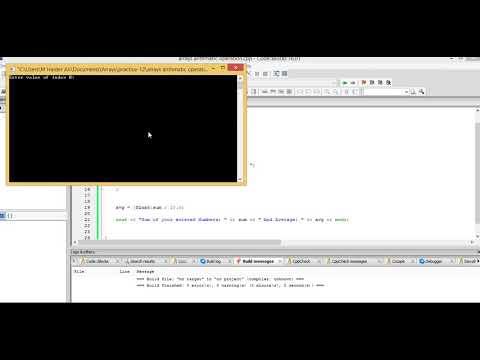 18 Sum of arrays Elements in c++ by CodingSies - YouTube