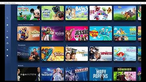 Adobe XD Disney+ interactive prototype