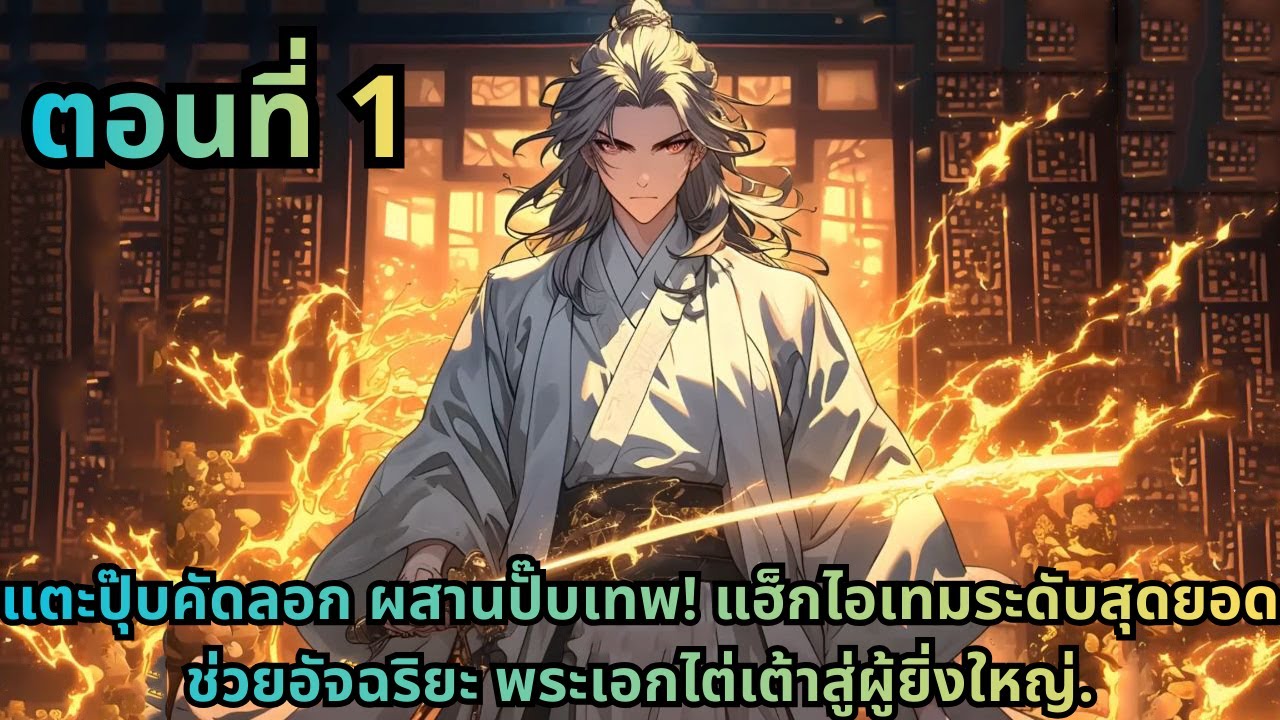 ตอนที่ 1| แตะปุ๊บคัดลอก ผสานปั๊บเทพ! แฮ็กไอเทมระดับสุดยอด ช่วยอัจฉริยะ พระเอกไต่เต้าสู่ผู้ยิ่งใหญ่.