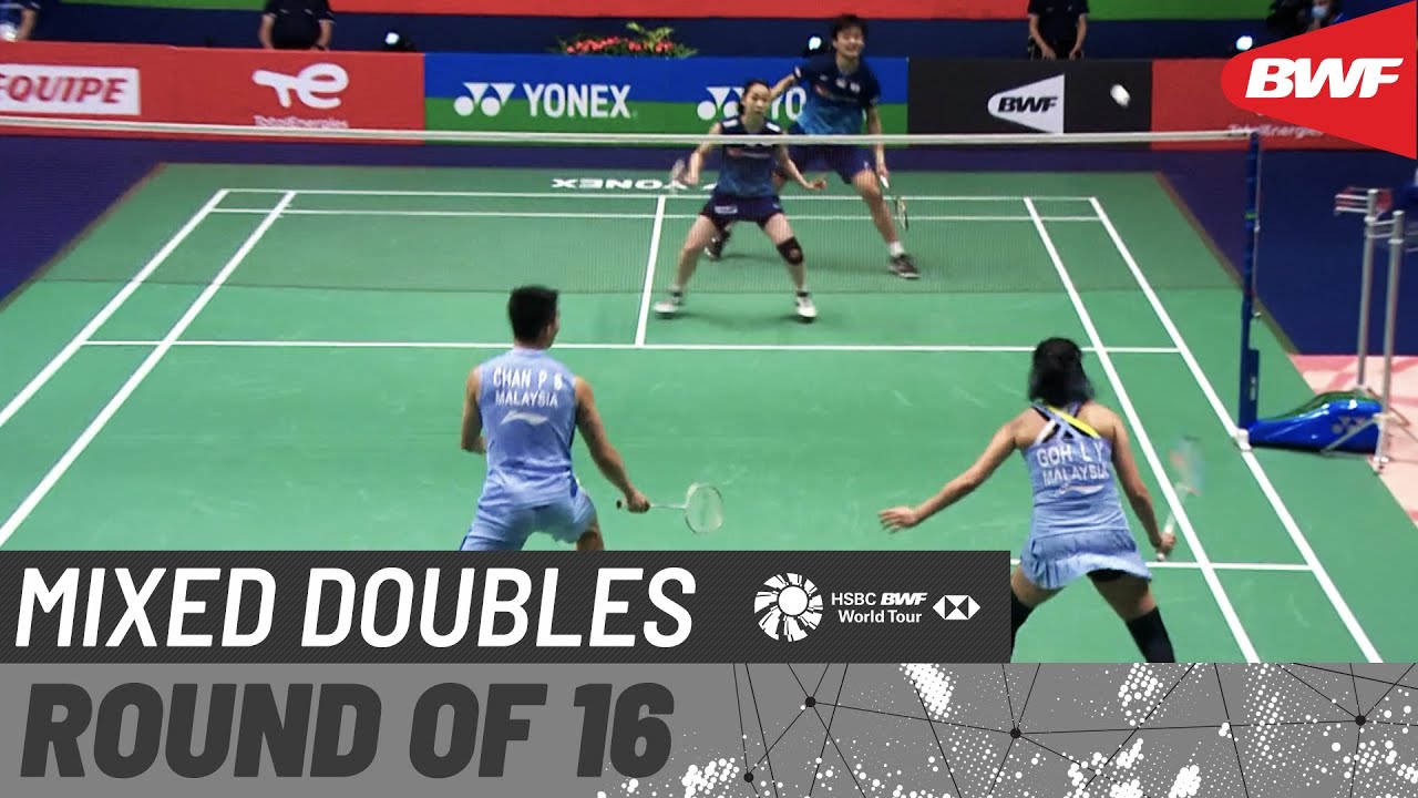 YONEX French Open 2021 Chan/Goh (MAS) 5 vs Kaneko/Matsutomo (JPN) Round of 16