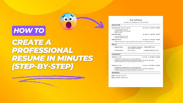 AI Resume Builder Tutorial: Create a Professional Resume in Minutes (Step-by-Step)