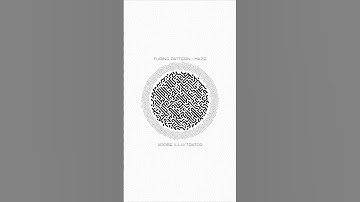 How to make Turing Maze Patterns in Adobe Illustrator #adobeillustrator #graphicsdesign #pattern
