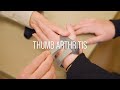 Thumb arthritis symptoms causes and treatment