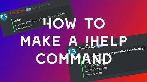 Help command