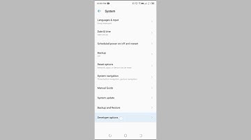 How to turn off developer option in Tecno spark 7