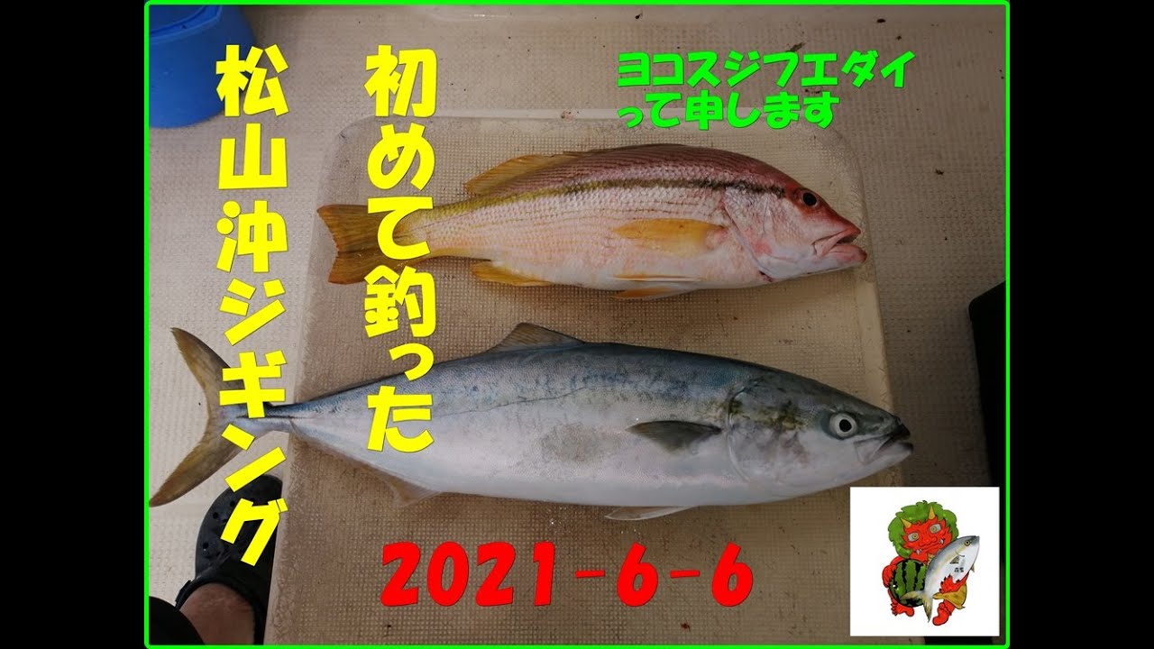 松山沖ジギング 初めての魚も登場 ヨコスジフエダイって Youtube 松山沖ジギング 初めての魚も登場 ヨコスジフエダイって Youtube