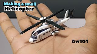 How to make a small Helicopter at home || Diy toys