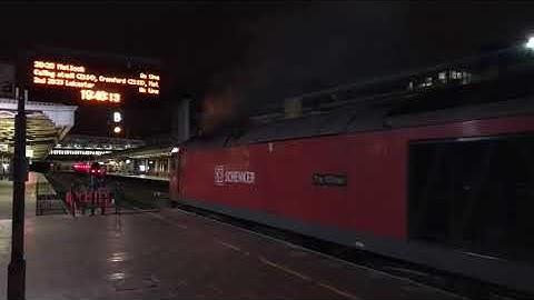 DB Schenker Class 60 60020 ‘The Willows’ departs Nottingham on 0M24 Immingham - Toton 10/10/2020