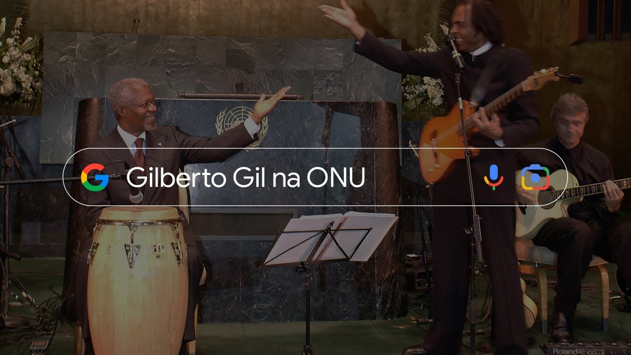 Gilberto Gil na ONU Gilberto Gil na ONU