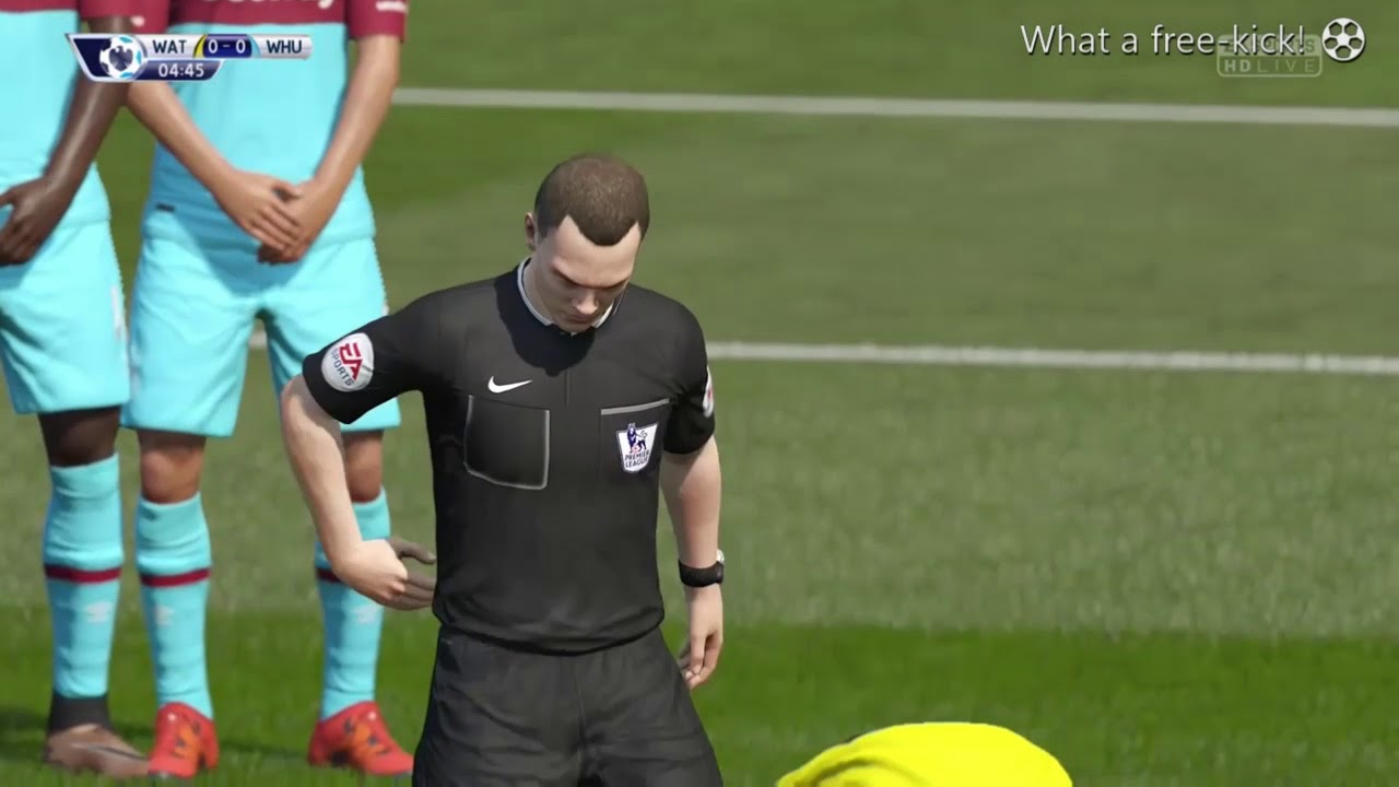 FIFA 16 Watford v West Ham - Great Free Kick