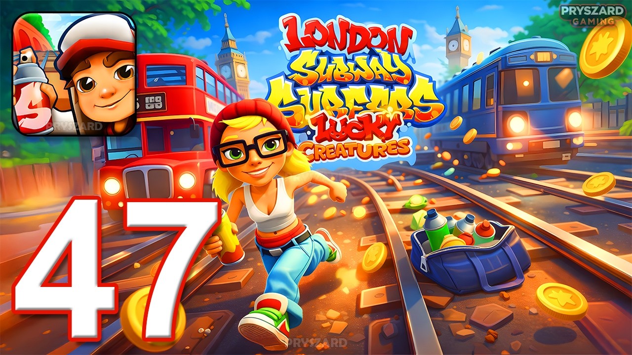 Subway Surfers - Gameplay Walkthrough Part 47 - New London Update (iOS, Android)