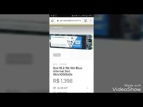 Como importar Wd Blue Internal Ssd Wds100t1b0b