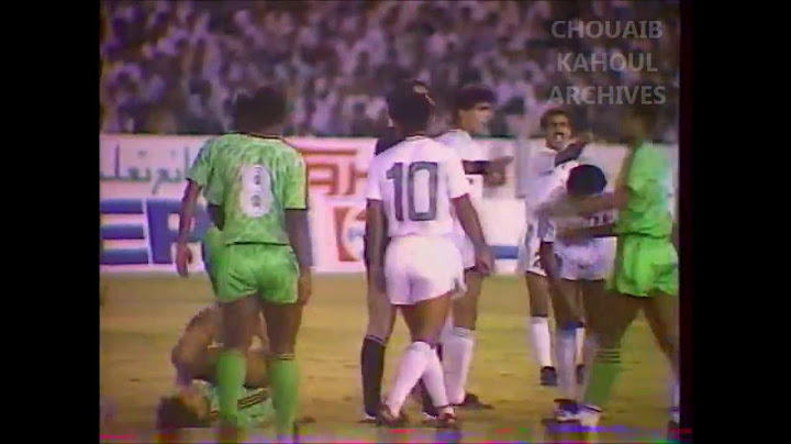العراق 1 - المغرب 3 (نهائي كأس فلسطين للشباب 1989) الشوط 1