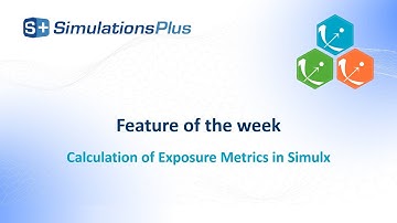 Feature of the Week #176: Calculating Exposure Metrics in Simulx