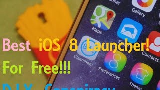 BEST FREE iOS 8 LAUNCHER!!!!!!! Android to iOS 8 [Final Part] screenshot 4