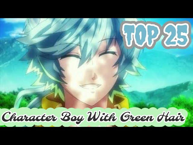 Luck o The Anime  Favorite Green Haired Anime Characters  We be bloggin