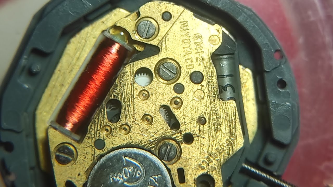 servicing and fitting of 6M12 Movement watch the full video please