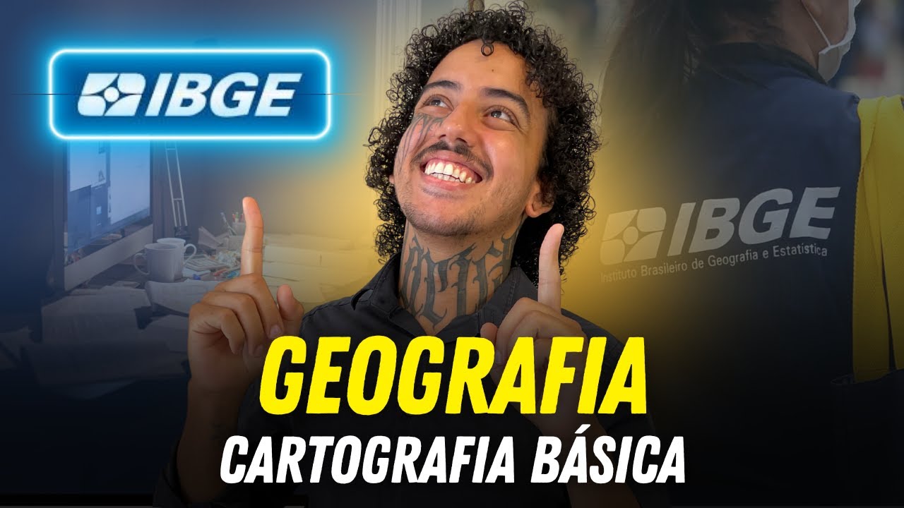 Concurso IBGE 2025 | Geografia | APM e SCQ | Noções básicas de cartografia | Aula 1