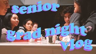 Senior Grad Night Vlog! (Six Flags Magic Mountain)
