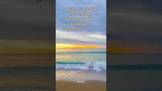 motivasi, kata-kata bijak - pantai | status whatsapp #status #statusvideo #motivasi #shorts
