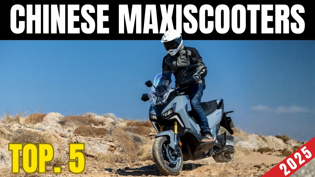 5 китайских максискутеров, которые определенно стоят своих денег в 2025 году