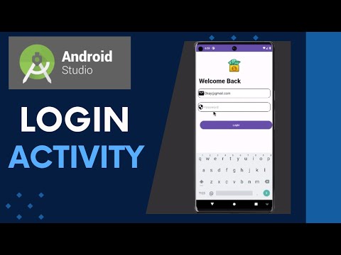 Android Studio Tutorial for Beginners / Login Activity Android studio