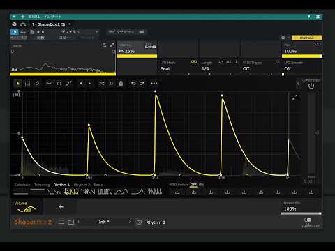 ShaperBox 2 VolumeShaper PresetTest | Envelope Shaper  by Cableguys