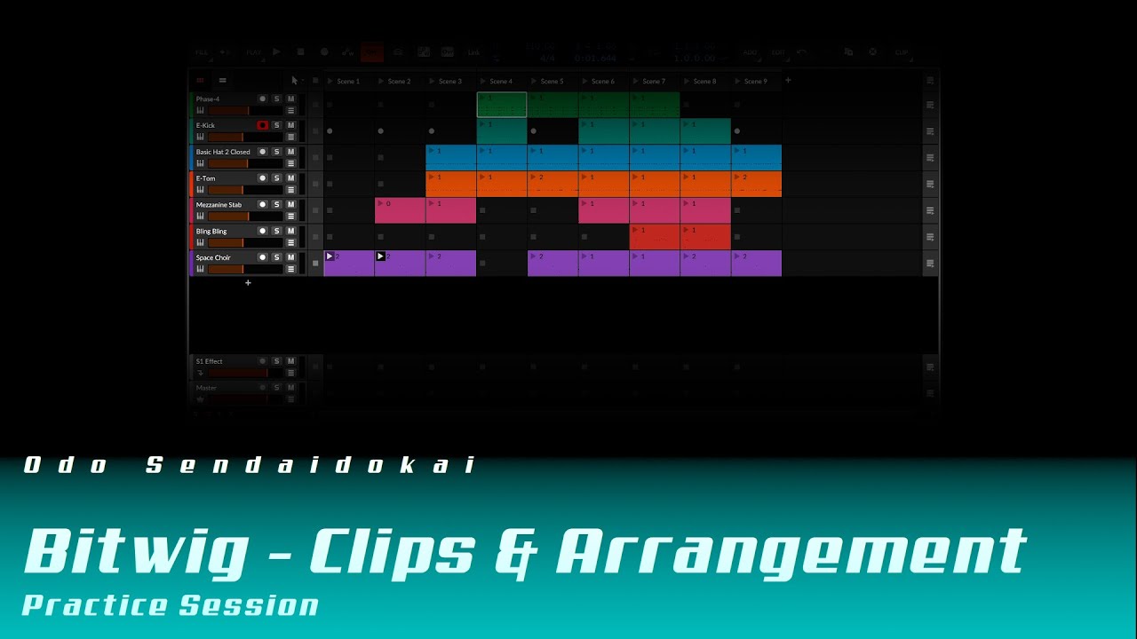 Clip & Arranger (Deutsch) Bitwig YouTube